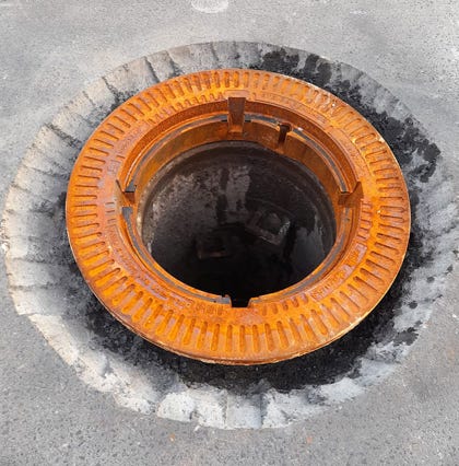 Schachtrahmen einlegen